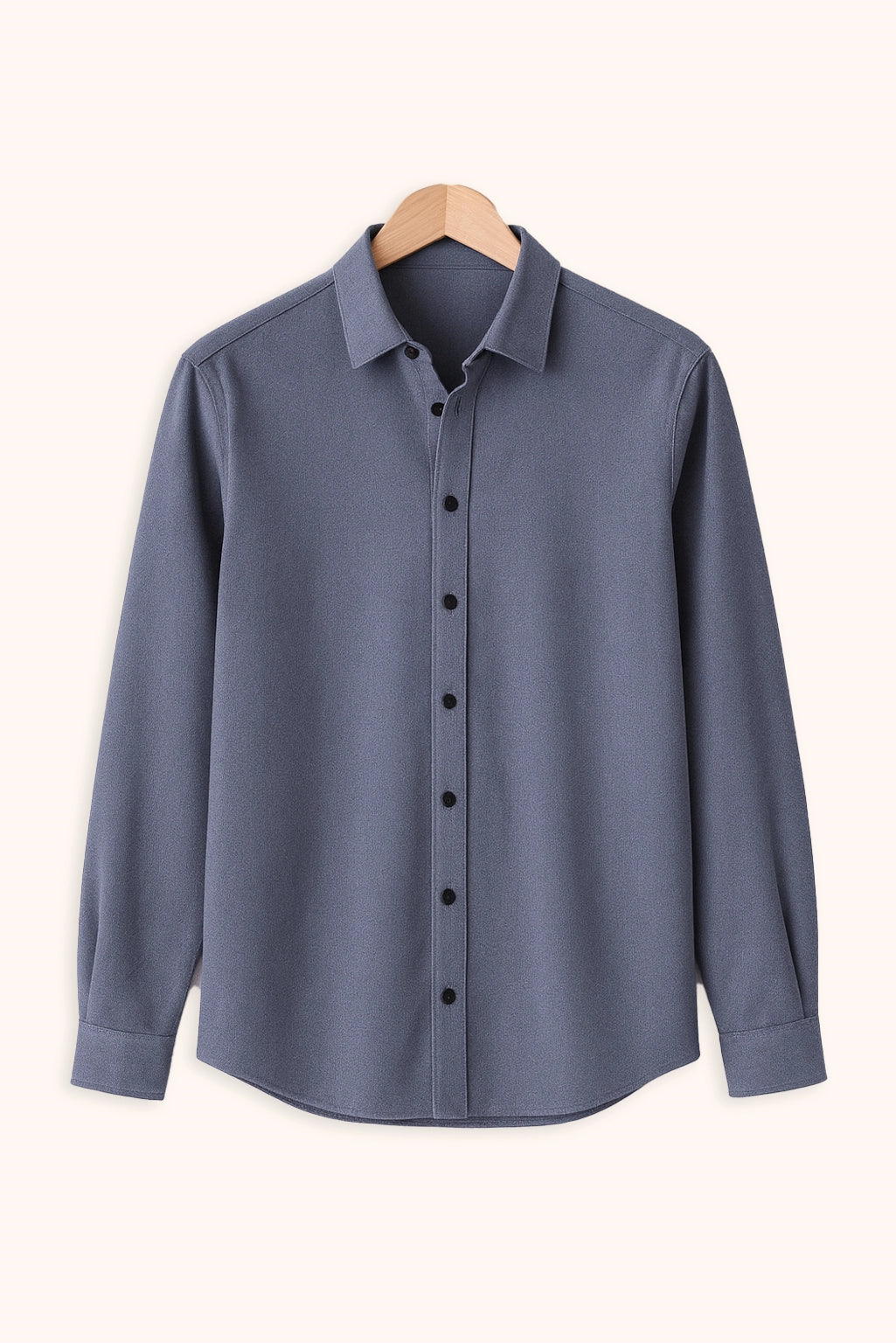 Brave Valvet Men’s Premium Full-Sleeve Shirt – Blue