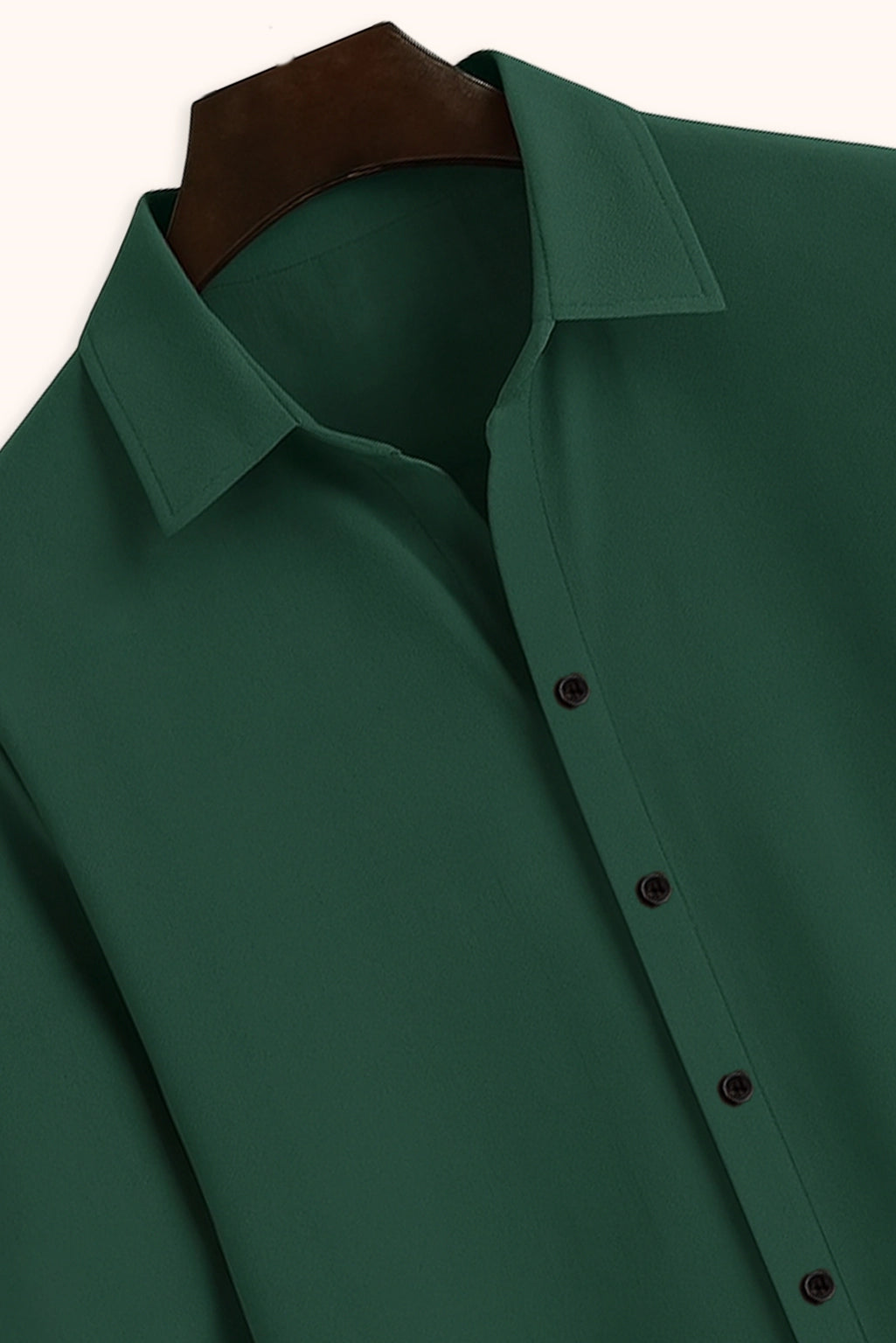 Brave Valvet Men’s Premium Full-Sleeve Shirt – Dark Green