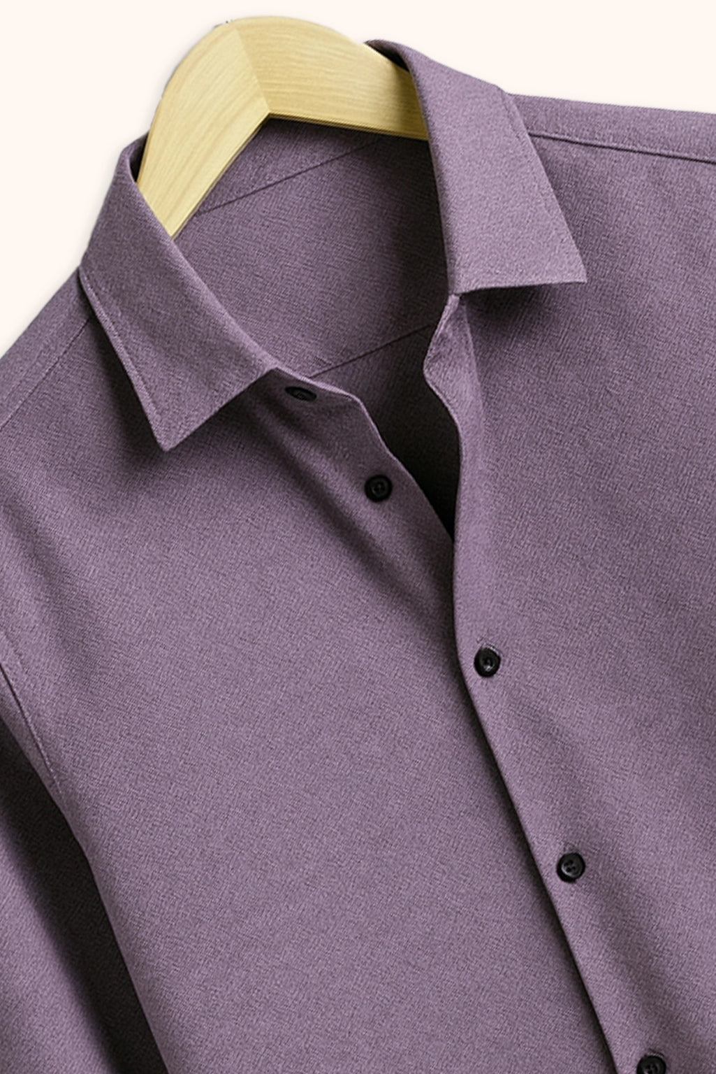 Brave Valvet Men’s Premium Full-Sleeve Button-Down Shirt – Purple
