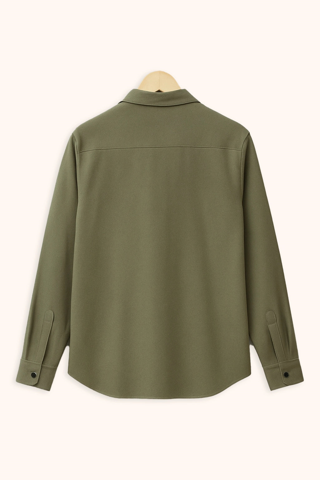 Brave Valvet Men’s Premium Full-Sleeve Button-Down Shirt – Army Green