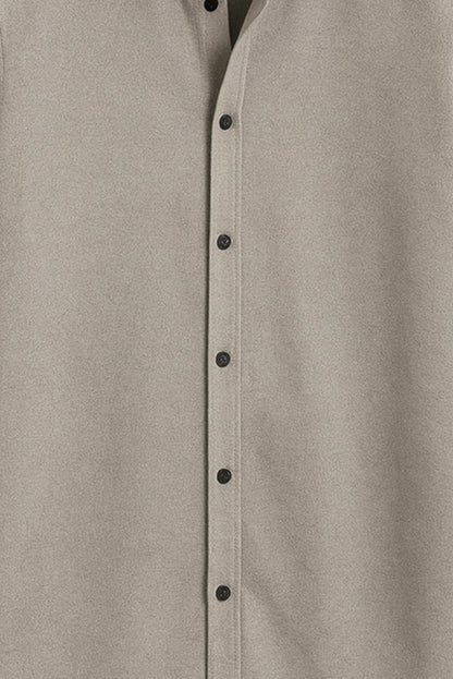 Brave Valvet Men’s Premium Full-Sleeve Shirt – Grey